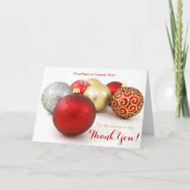 Tarjetas de Navidad de encargo del negocio del