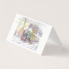 Tarjetas de Navidad de Escocia Voladora