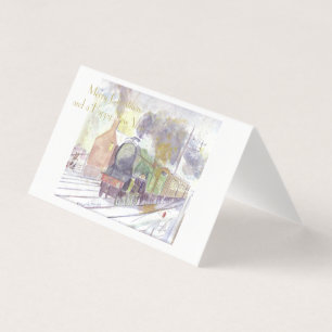 Tarjetas de Navidad de Escocia Voladora