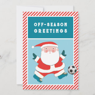 Tarjetas de Navidad de Fútbol