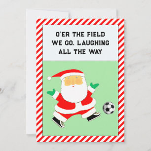Tarjetas de Navidad de Fútbol