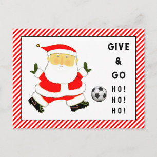 Tarjetas de Navidad de fútbol
