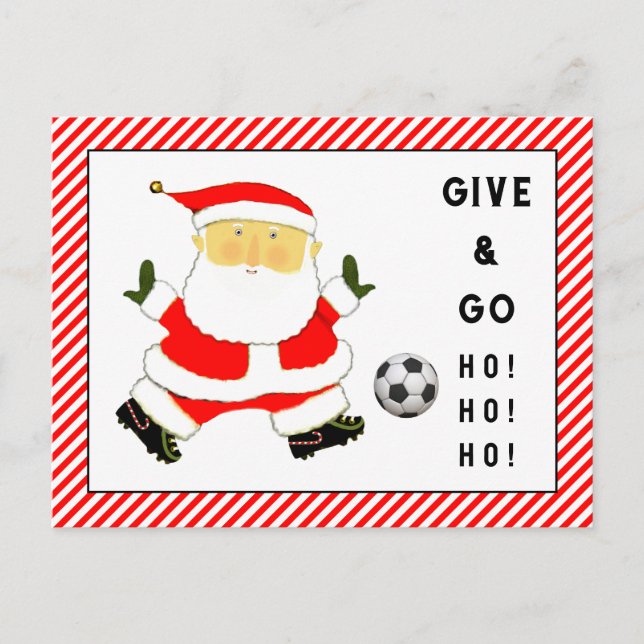 Tarjetas de Navidad de fútbol (Anverso)