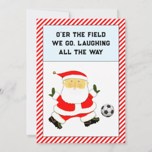 Tarjetas de Navidad de fútbol