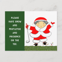 Tarjetas de Navidad de Golf