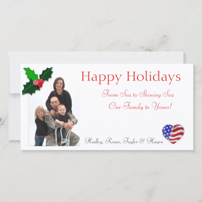 Tarjetas de Navidad de Henderson (Anverso)