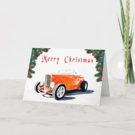 Tarjetas de Navidad de hot Rod