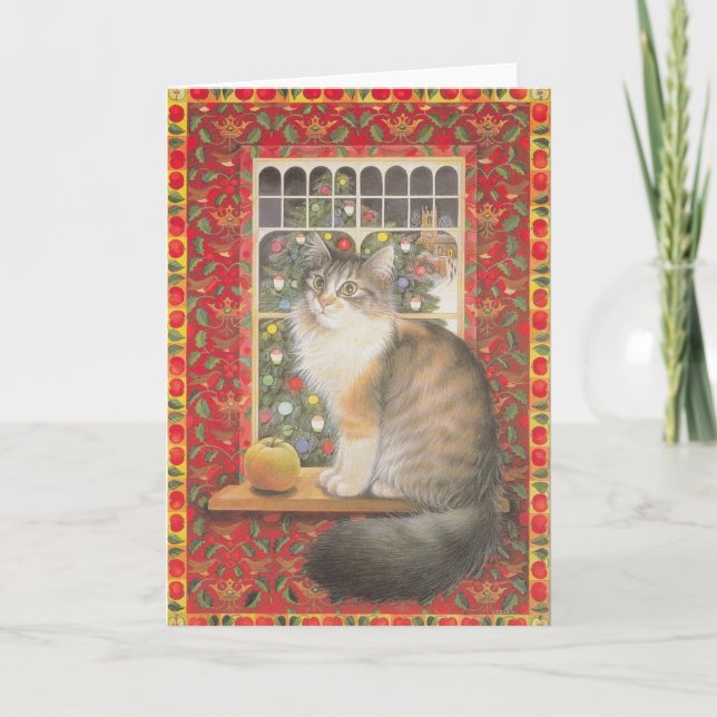 Tarjetas de Navidad de línea (Anverso)