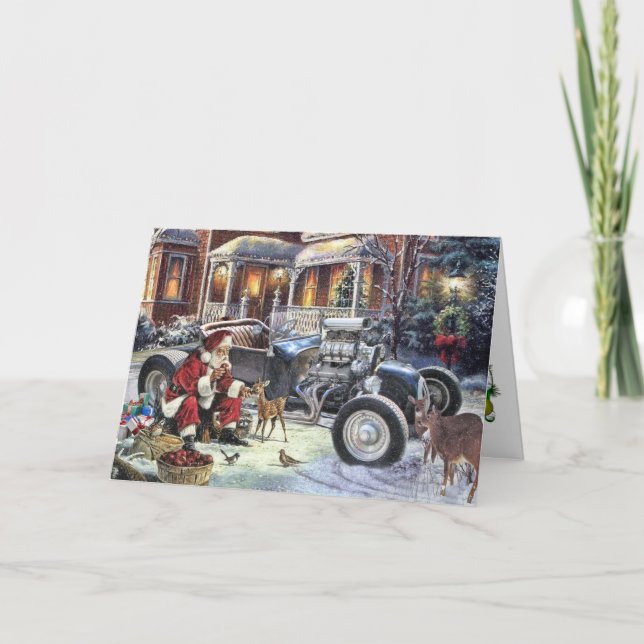 Tarjetas de Navidad de los estudios de Rod de la (Anverso)