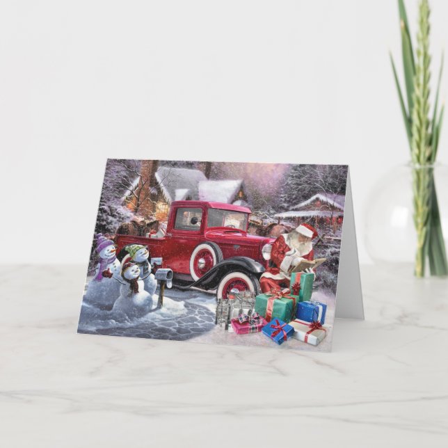 Tarjetas de Navidad de los estudios de Rod de la (Anverso)