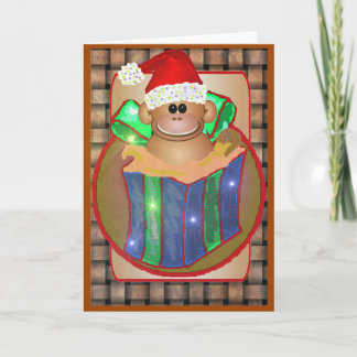 Tarjetas de Navidad de monos
