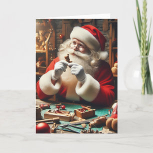 Tarjetas de Navidad de Papá Noel