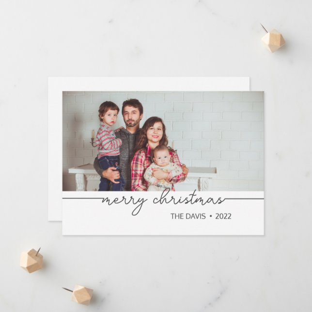 Tarjetas de Navidad de Personalizado de guiones mi (Anverso/Reverso In Situ)