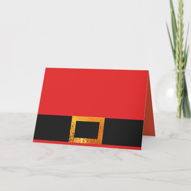TARJETAS DE NAVIDAD DE SANTA (Anverso)
