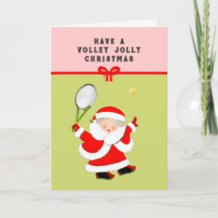 Tarjetas de Navidad de tenis
