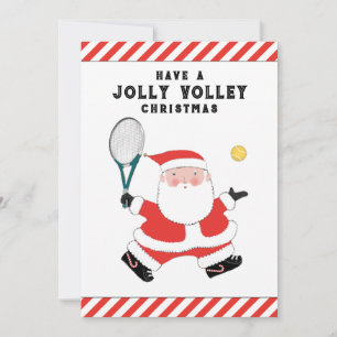Tarjetas de Navidad de tenis