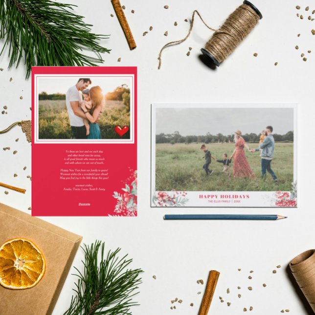 Tarjetas de Navidad de Winterberry (Subido por el creador)