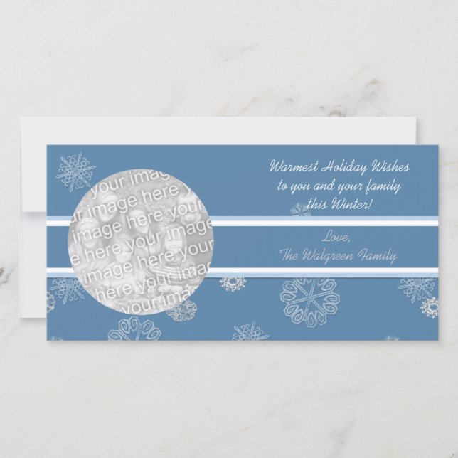 Tarjetas de Navidad de Winterland (Anverso)