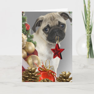 Tarjetas de Navidad del barro amasado