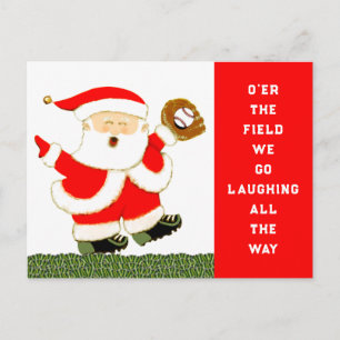 Tarjetas de Navidad del béisbol