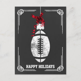 tarjetas de Navidad del futbolista de la pizarra