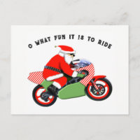 tarjetas de Navidad del motocrós