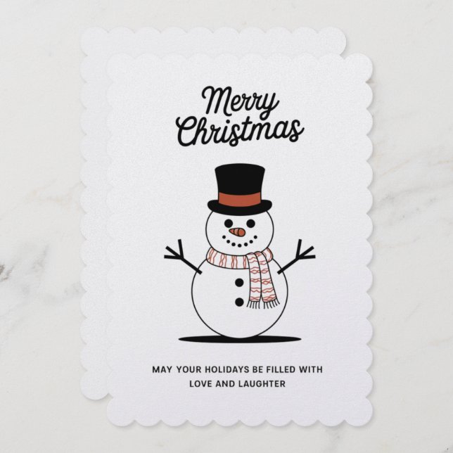 "Tarjetas de Navidad del País de las Maravillas de (Anverso / Reverso)