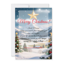 Tarjetas de Navidad Deseándote Magia de Navidad