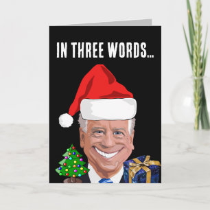 TARJETAS DE NAVIDAD DIVERTIDAS DE JOE BIDEN CONFUN