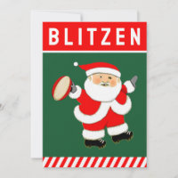 Tarjetas de Navidad divertidas de Rugby