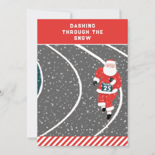 Tarjetas de Navidad divertidas para corredores