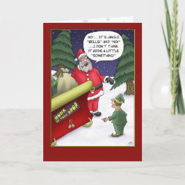 Tarjetas de Navidad divertidas: ¿Tintineo qué?