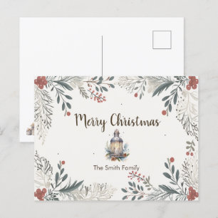 Tarjetas de Navidad en Acuarela 