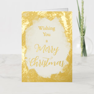 Tarjetas de Navidad en Blanco con Guirnaldas de Pa