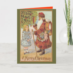 TARJETAS DE navidad - ERA VICTORIANA - BELLA
