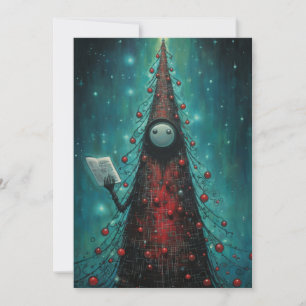 Tarjetas de Navidad extrañas - Vintage tarjetas de