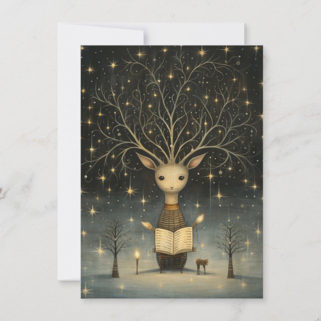 Tarjetas de Navidad extrañas y únicas (Anverso)