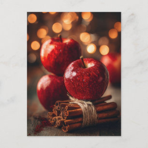 Tarjetas de Navidad Festivas y Elegantes de Manzan