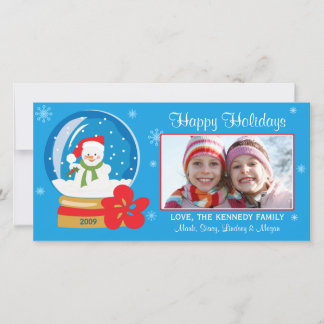 Tarjetas de Navidad fotográfico