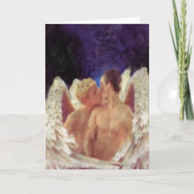 tarjetas de Navidad gay (Anverso)