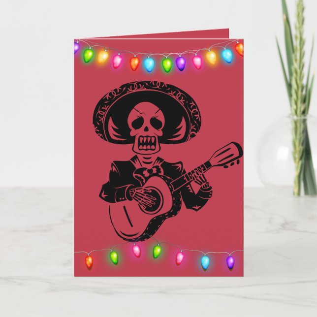 TARJETAS DE NAVIDAD GÓTICAS SINIÉSTRAS (Anverso)