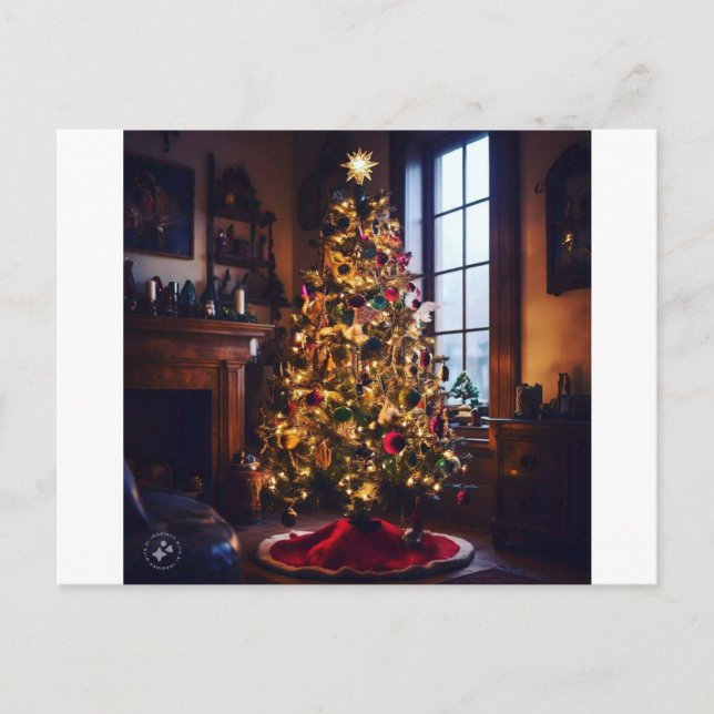 tarjetas de navidad hechas a mano (Anverso)