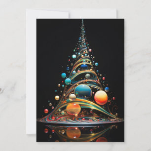 Tarjetas de Navidad impresas - Navidades abstracto