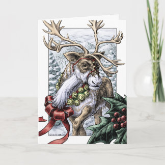 Tarjetas de Navidad "Jingle Bells" con texto edita