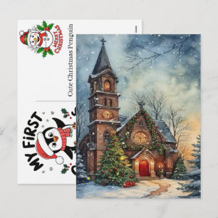 Tarjetas de Navidad Lang Coll Festivas de Cumpleañ