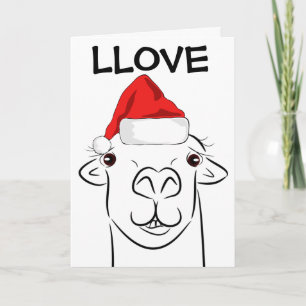 TARJETAS DE NAVIDAD LLAMA TE QUIERO