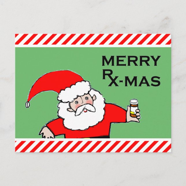 Tarjetas de Navidad Médicas (Anverso)