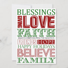 Tarjetas de Navidad modernas