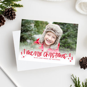 Tarjetas de Navidad Modernas de Invierno