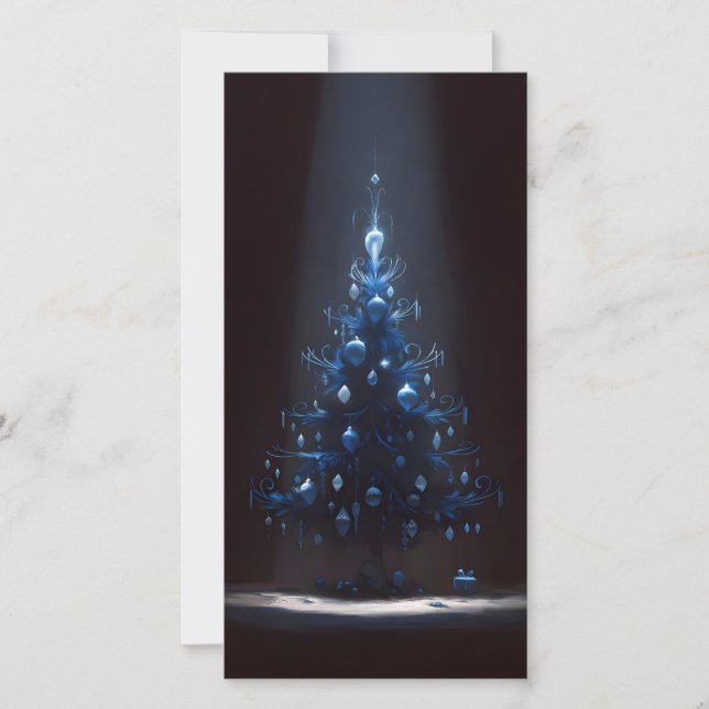 Tarjetas de Navidad oscuras y inusuales (Anverso)